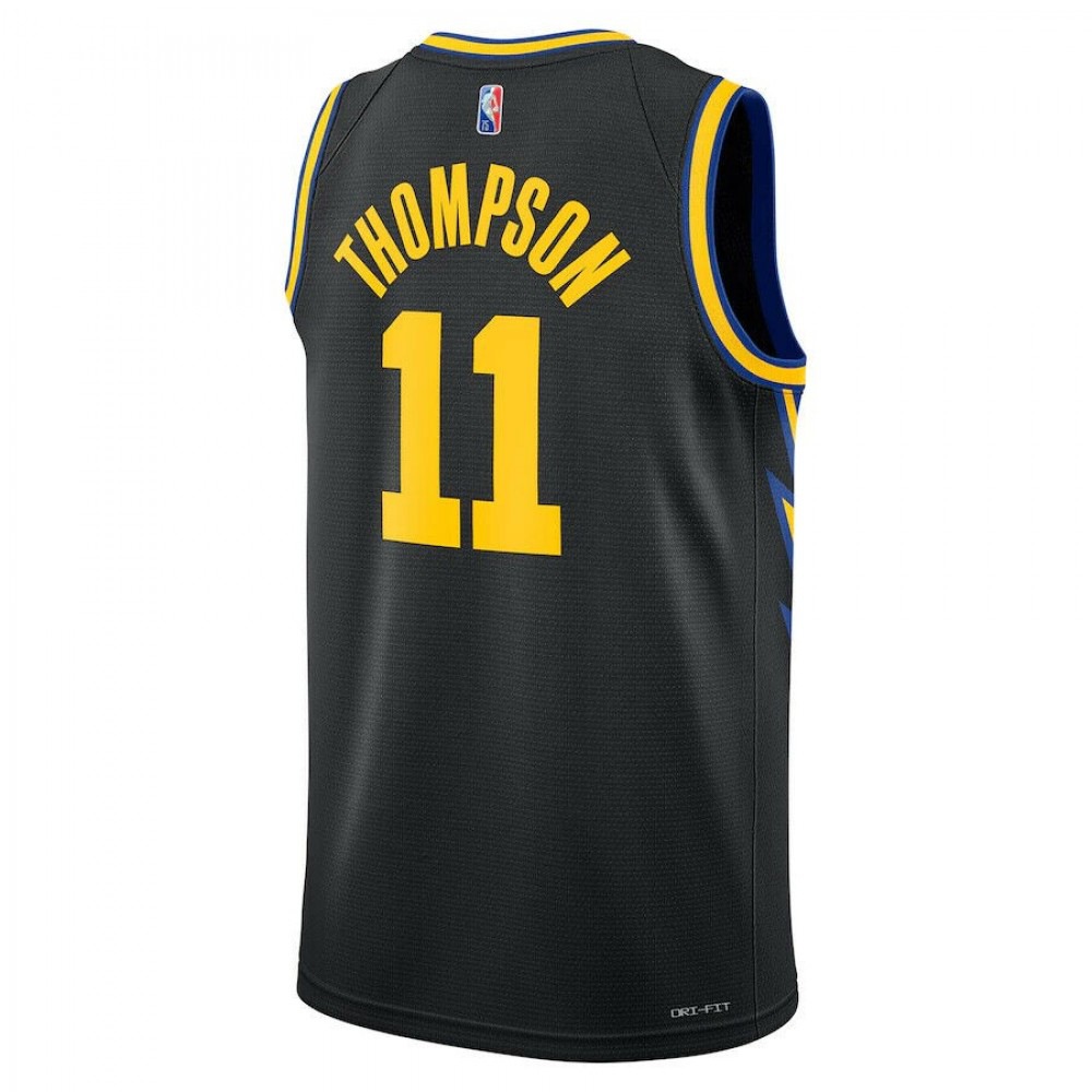 Men's Golden State Warriors Klay Thompson #11 Black 2021/22 Swingman Jersey - City Edition-Pro Kit Vault | Brand New 26/27 Sports Jerseys